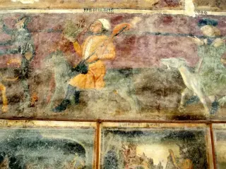 Ciclo Vizi e virtù - Cappella di Santo Stefano a GiaglioneFrazione Santo Stefano