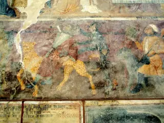 Ciclo Vizi e virtù - Cappella di Santo Stefano a GiaglioneFrazione Santo Stefano
