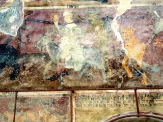 Ciclo Vizi e virtù - Cappella di Santo Stefano a GiaglioneFrazione Santo Stefano