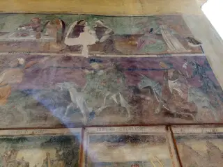 Ciclo Vizi e virtù - Cappella di Santo Stefano a GiaglioneFrazione Santo Stefano
