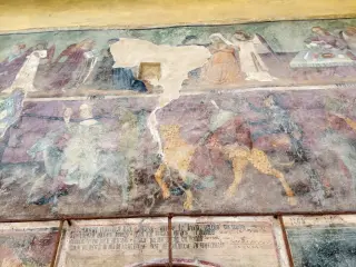 Ciclo Vizi e virtù - Cappella di Santo Stefano a GiaglioneFrazione Santo Stefano