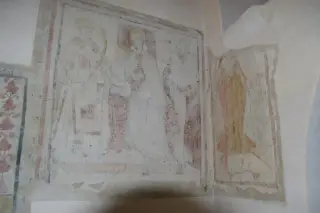 Affreschi - Pieve di San Maurizio a San Maurizio Canavese