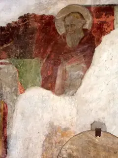 Tracce di affresco - Chiesa di San Martino a Ciriè