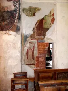 Affreschi sottarco abside maggiore - Chiesa di San Martino a Ciriè