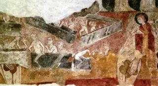 Dettaglio affreschi - Chiesa di San Martino a Ciriè