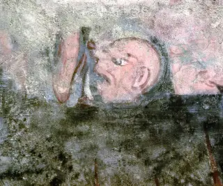Dettaglio affreschi - Chiesa di San Martino a Ciriè