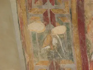 Affreschi arco trionfale - Chiesa di San Ferriolo o San Ferreolo a Grosso