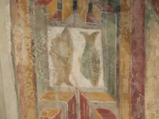 Affreschi arco trionfale - Chiesa di San Ferriolo o San Ferreolo a Grosso