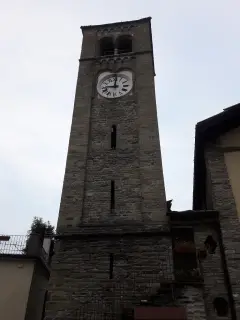 Campanile - Parrocchiale dei Santi Anastasia e Giovanni Evangelista a Monastero di Lanzo