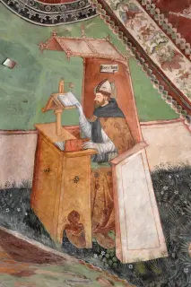 Affresco - Chiesa della Confraternita di Santa Croce a Rocca Canavese