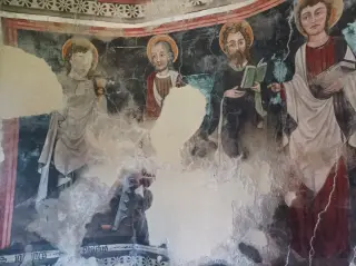 Apostoli - Cappella della Madonna di Vespiola a Baldissero Canavese