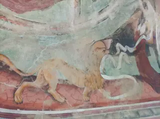 Simboli degli evangelisti - Cappella della Madonna di Vespiola a Baldissero Canavese