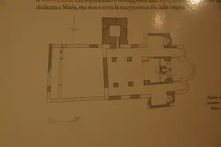 Pianta - Abbazia dell' Assunta o di Fruttuaria a San Benigno Canavese