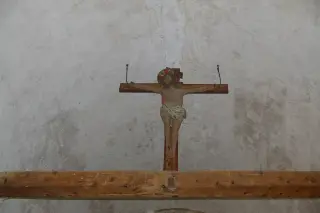 Crocefisso ligneo - Chiesa di San Lorenzo a Settimo Vittone