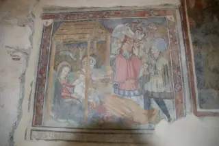Adorazione dei Magi - Chiesa di San Lorenzo a Settimo Vittone