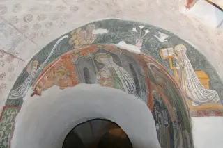 Affresco - Cattedrale o Duomo di Santa Maria a Ivrea