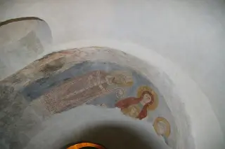 Affresco - Cattedrale o Duomo di Santa Maria a Ivrea