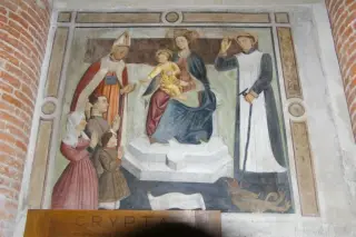 Affresco - Cattedrale o Duomo di Santa Maria a Ivrea