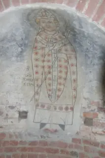 Affresco - Cattedrale o Duomo di Santa Maria a Ivrea