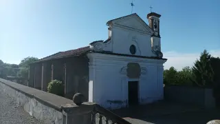 Facciata - Chiesa del Cimitero o Cura Vecchia a Viverone