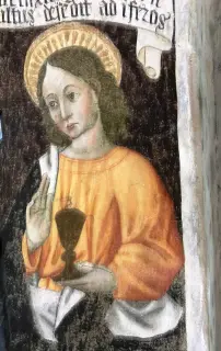 Affresco - Chiesa di San Giorgio a Valperga