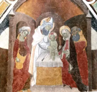 Affresco - Chiesa di San Giorgio a Valperga