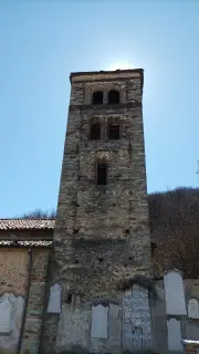 Campanile - Chiesa Cimiteriale della Madonna del Carmine o delle Grazie a Prascorsano