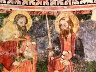 Apostoli - Pieve o Chiesa di Santa Croce a Sparone