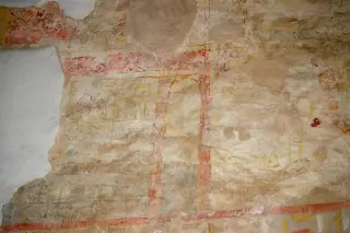 Affresco fianco destro - Chiesa di San Michele in Clivolo a Borgo d'Ale