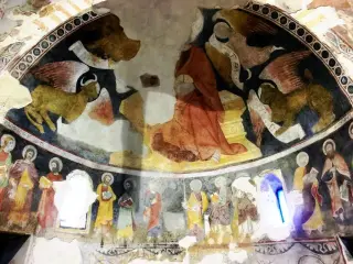 Affreschi Abside - Chiesa di San Pietro a Avigliana