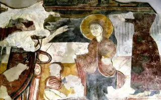 Affresco - Chiesa di San Pietro a Avigliana