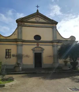 Facciata - Parrocchiale di San Giorgio a Collobiano
