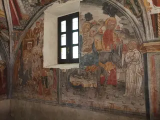 Affreschi interni - Parrocchiale di San Pietro e Paolo a CossatoFrazione Castellengo