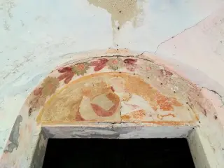 Affresco - Parrocchiale di San Pietro e Paolo a CossatoFrazione Castellengo