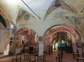 Affreschi interni - Parrocchiale di San Pietro e Paolo a CossatoFrazione Castellengo