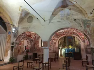 Affreschi interni - Parrocchiale di San Pietro e Paolo a CossatoFrazione Castellengo