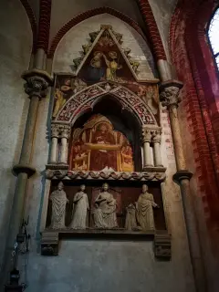 Tomba Abate Tommaso Gallo - Basilica di Sant'Andrea a Vercelli