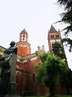 Tiburio e campanile posteriore - Basilica di Sant'Andrea a Vercelli