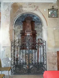 Fonte battesimale - Parrocchiale di San Giorgio a Agrate Conturbia