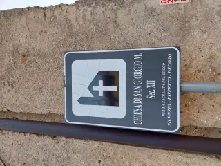 Pannello illustrativo - Parrocchiale di San Giorgio a Agrate Conturbia