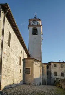 Fianco e campanile - Parrocchiale di San Giorgio a Agrate Conturbia