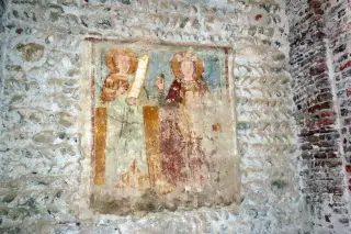 Madonna col Bambino e Santa - Pieve di Santo Stefano a Lenta