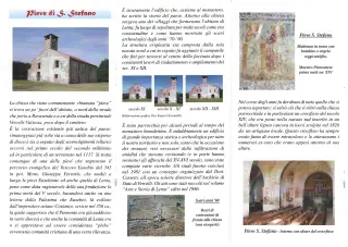 Pieghevole illustrativo - Pieve di Santo Stefano a Lenta