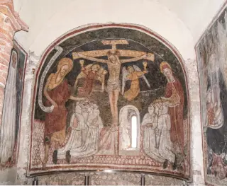 Crocifissione - Pieve di San Pietro a Casalvolone