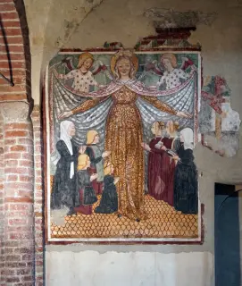 Madonna delle grazie o della misericordia - Pieve di San Pietro a Casalvolone