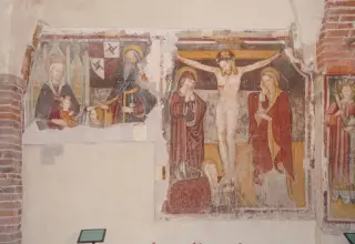 Crocifissione e Madonna con Sant'Antonio - Pieve di San Pietro a Casalvolone
