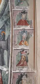Profeti nel sottarco - Pieve di San Pietro a Casalvolone