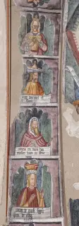 Profeti nel sottarco - Pieve di San Pietro a Casalvolone