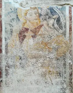Affresco - Parrocchiale di San Giorgio e Martino o della Natività di Maria a Vicolungo