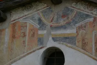 Affreschi - Parrocchiale di San Giorgio e Martino o della Natività di Maria a Vicolungo